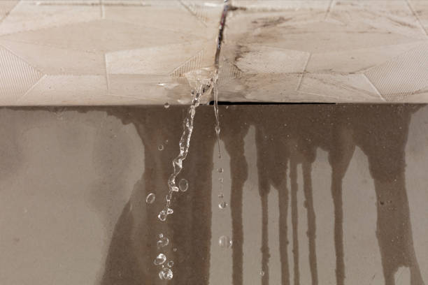 Professional Flood Damage Cleanup technician working in Brogue, PA